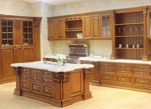 實(shí)木型不銹鋼整體櫥柜